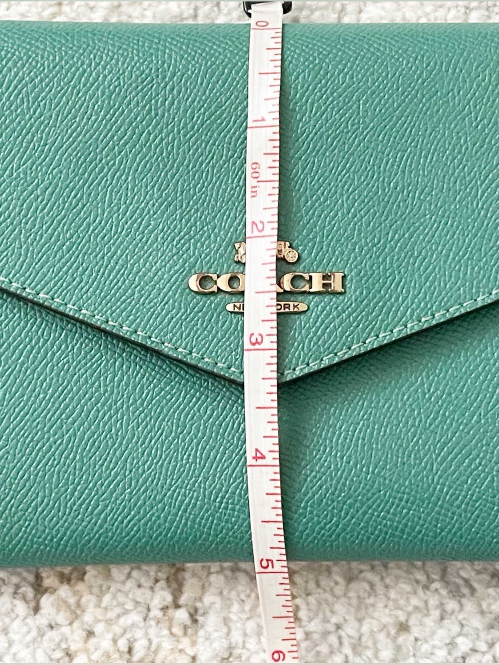 Coach Travel Envelope Wallet Wristlet - Picture 7 of 7